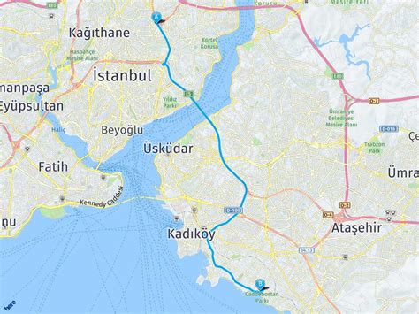Istanbul yol tarifi